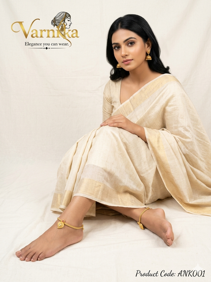 The Aadya Heritage Anklets - ANK001