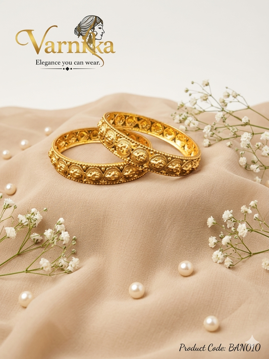 Traditional Lakshmi Coin Bangles - BAN010