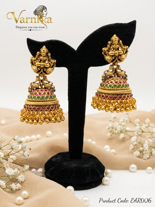 The Lakshmi Vilas Jhumkas - EAR006