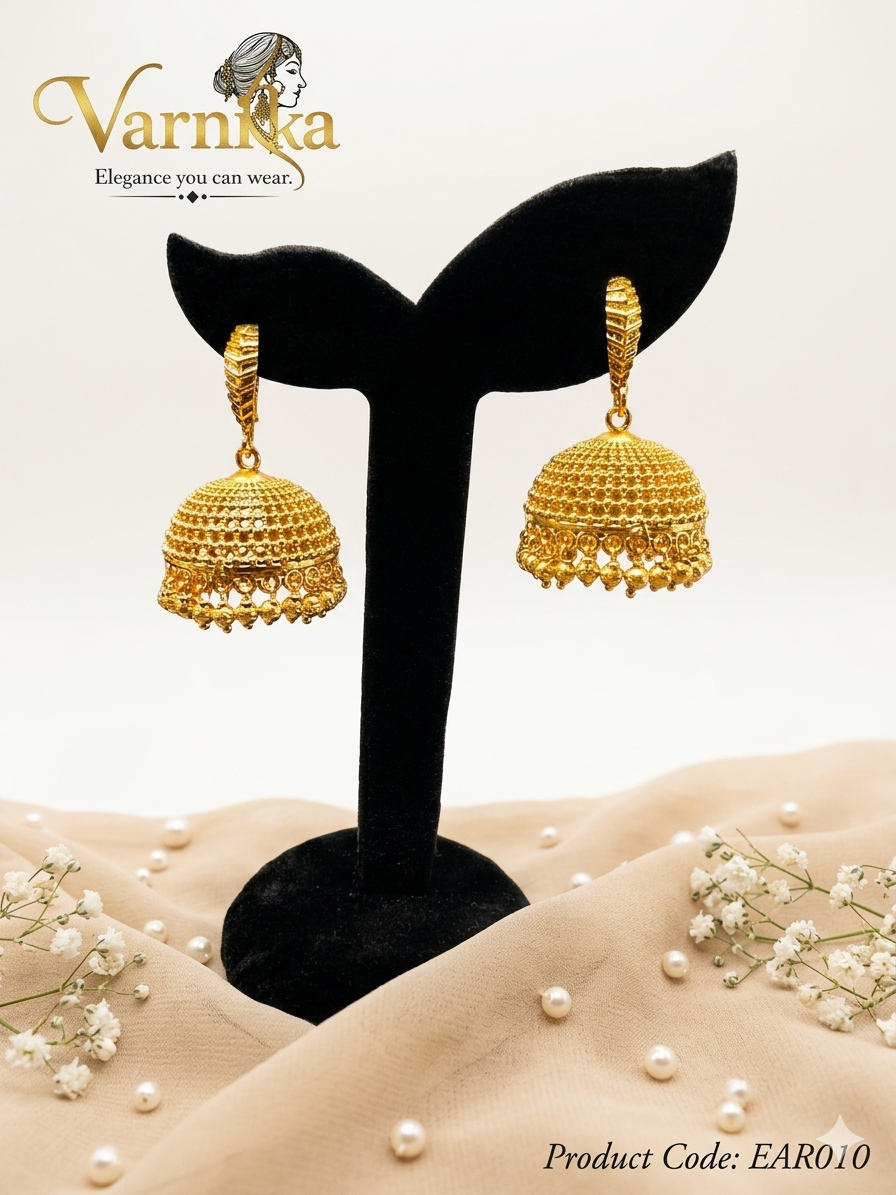 The Swarna Bell Jhumkas - EAR010