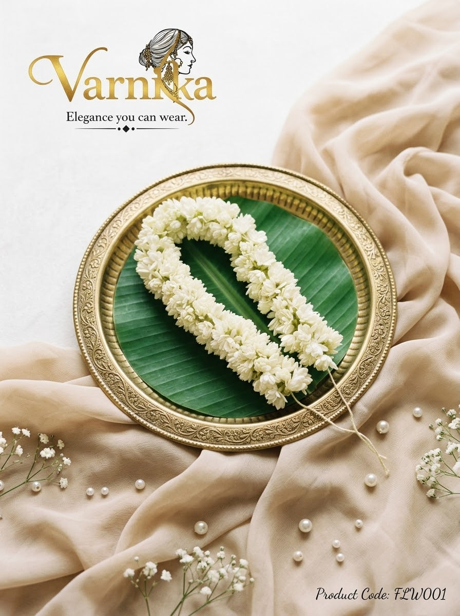FLW001 -  Classic Mogra Jasmine Faux Flower String