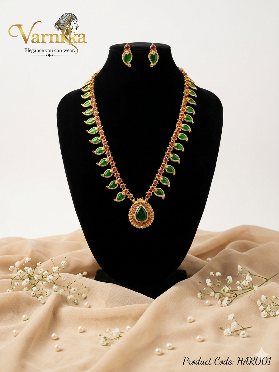 Emerald Manga Mala Haram Set - HAR001