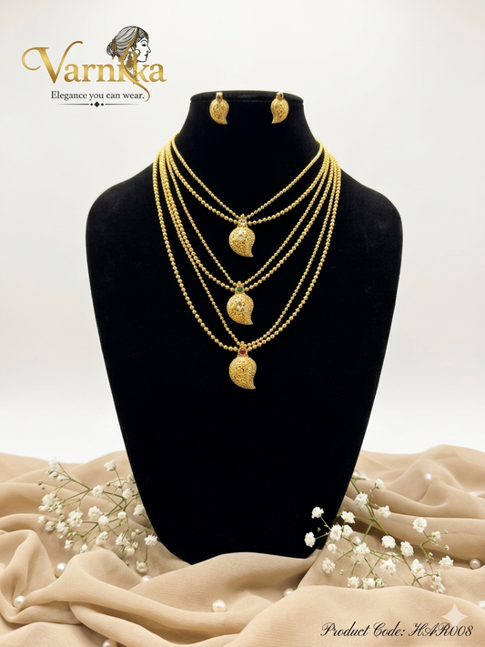 Aadhya Layered Manga Mala Set - HAR008