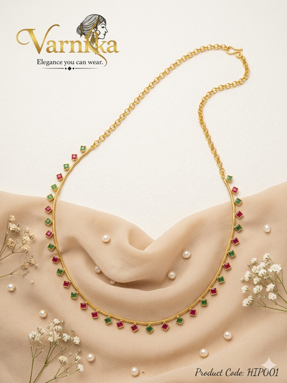 The Nakshatra Enamel Hip Chain - HIP001