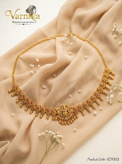 HIP003 - Vaidehi Antique Lakshmi Temple Hip Chain