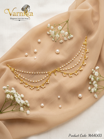 Aura Triple-Layered Pearl Maati - MAA003