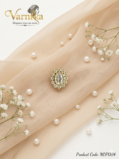 Classic Floral Brilliance Mookuthi - NOP004