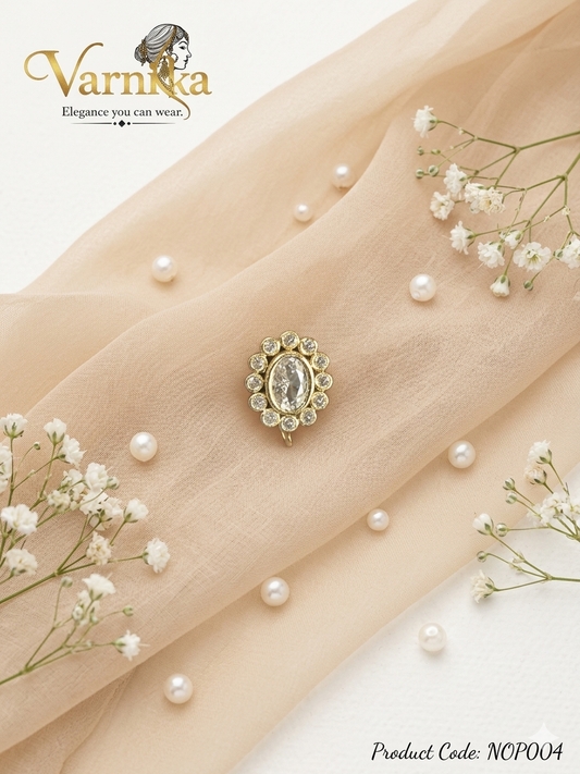 Classic Floral Brilliance Mookuthi - NOP004