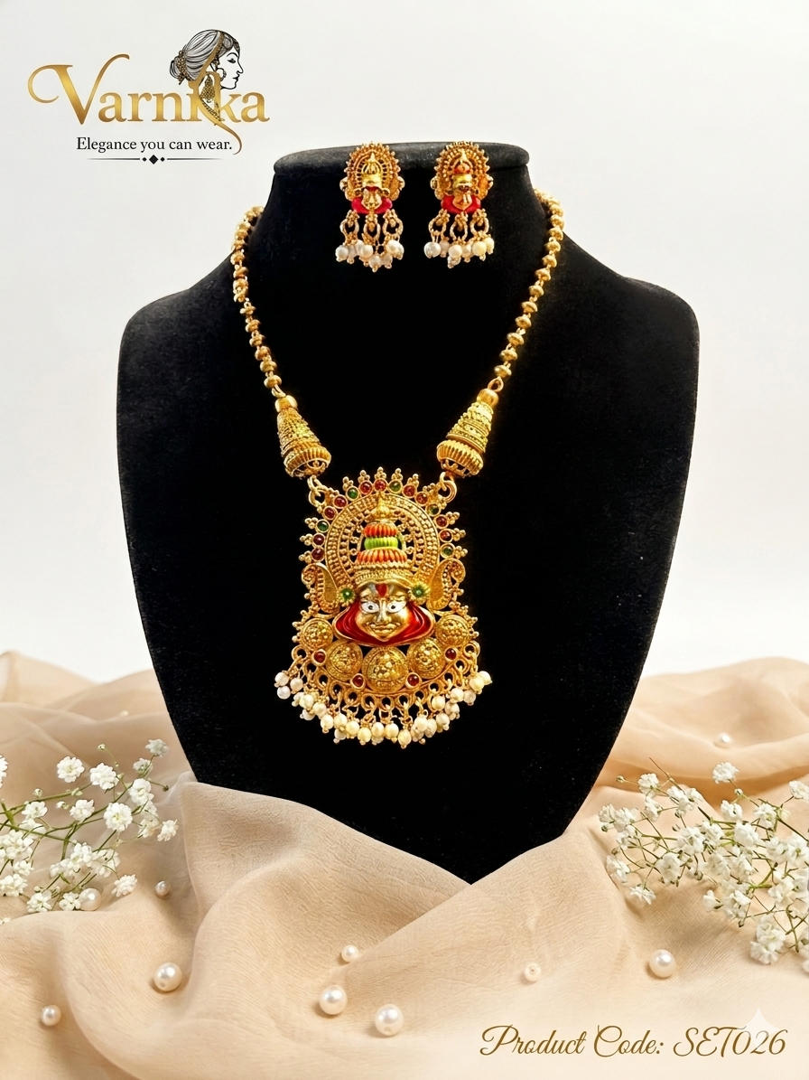 Heritage Kathakali Choker Set - SET026