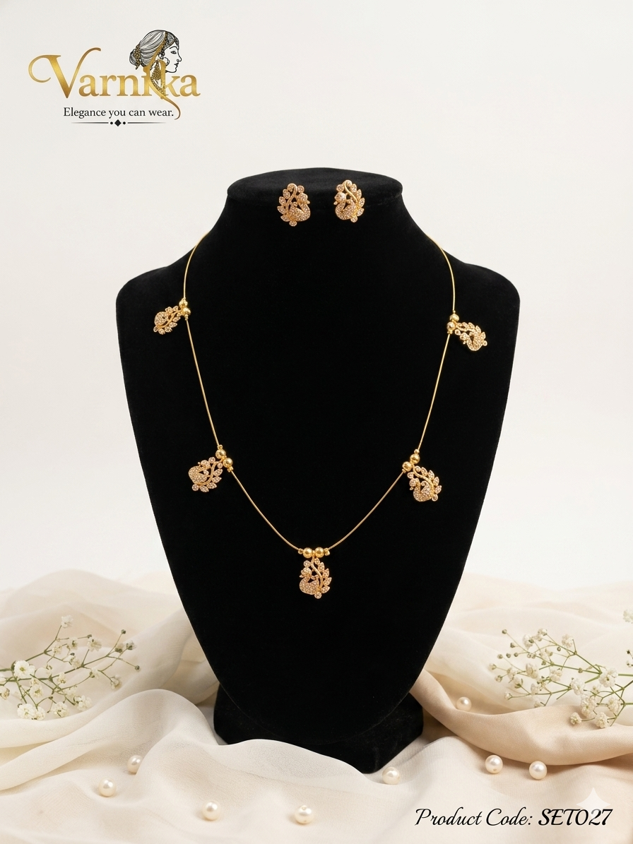The Mayura Heritage Invisible Chain Set - SET027