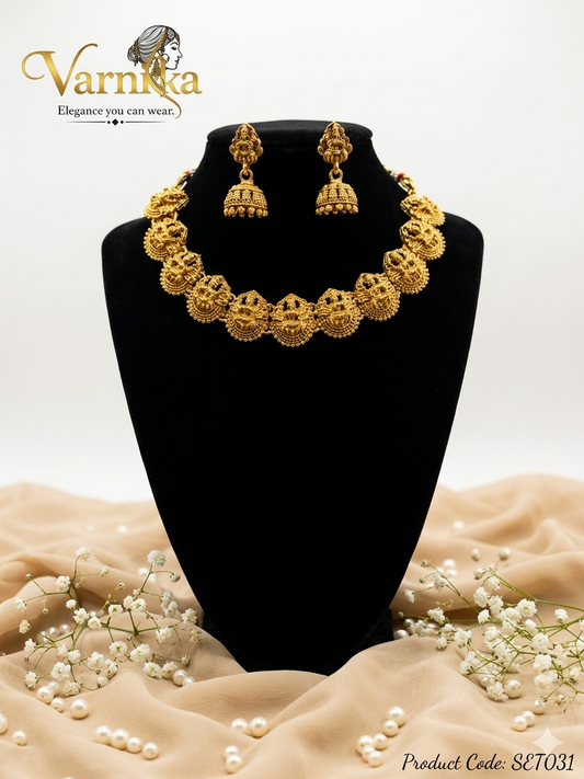 The Advika Antique Temple Set - SET031
